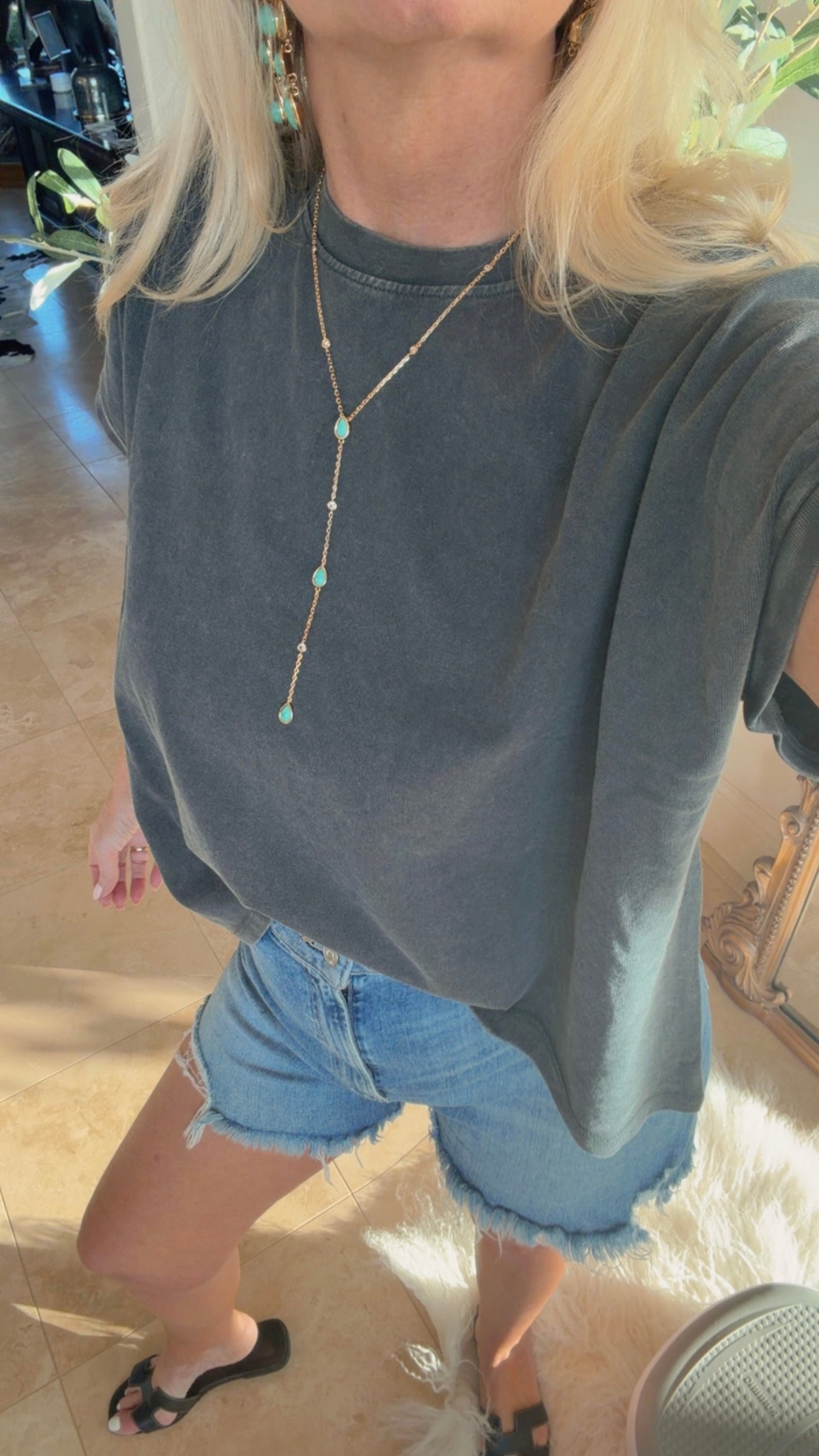 "Everyday" Tee in Charcoal