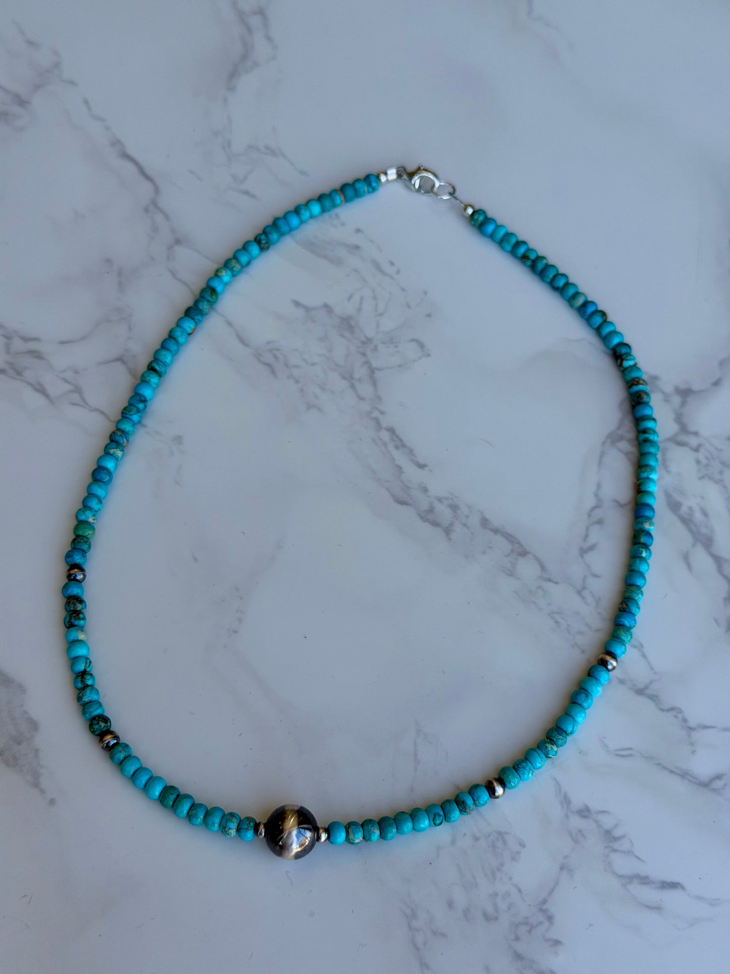 The “Marfa" Kingman Turquoise Necklace