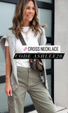 AS SEEN ON ASHLEE NICHOLS!! The "My Faith" Gold Cross Necklace