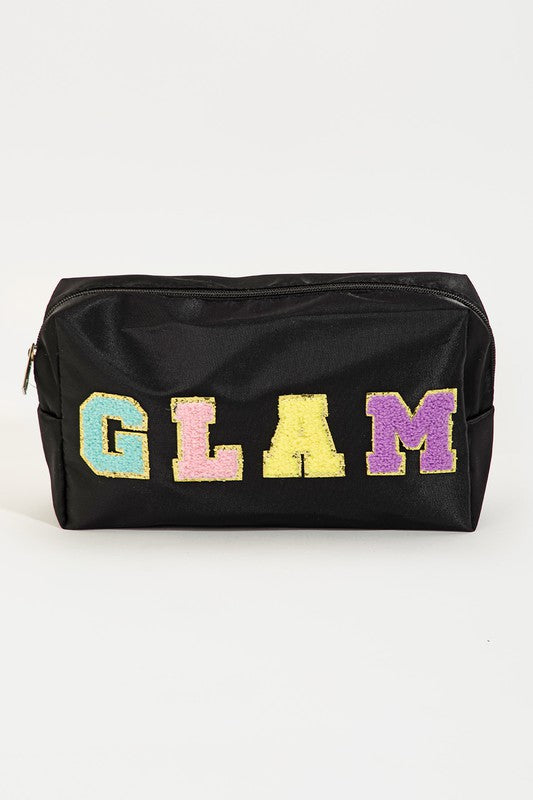 FINAL SALE!! “Glam” Nylon Bag in Black