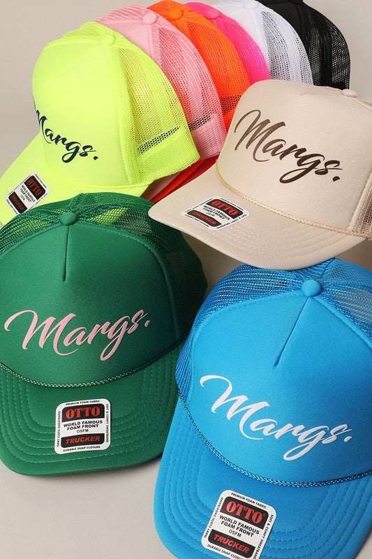 NEW!! "Margs" Trucker Hat in Green