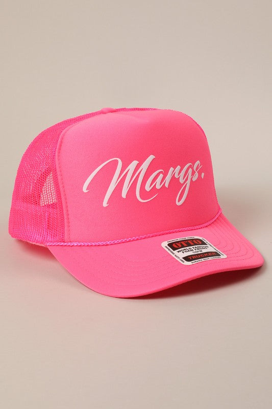 NEW!! "Margs" Trucker Hat in Pink