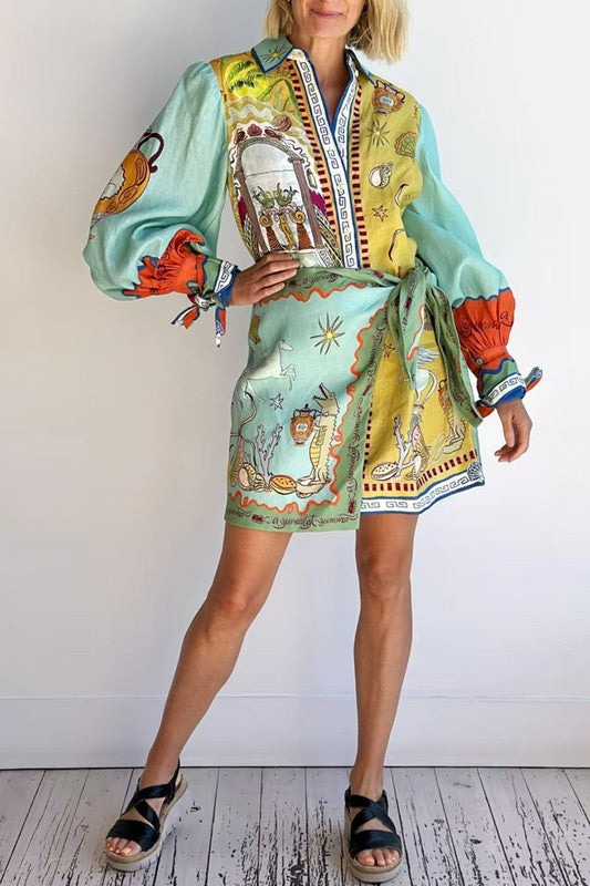FINAL SALE!! The "Tropics" Wrap Dress