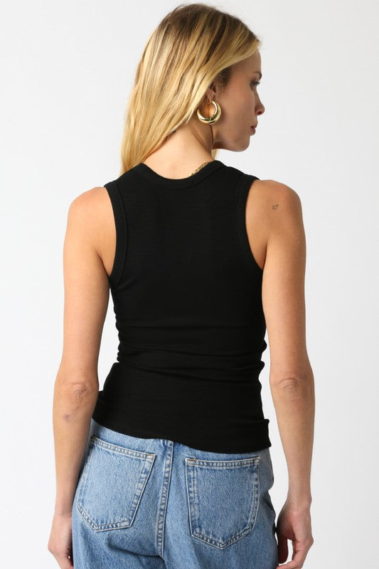 NEW!! Kelsey Tank Top in Black