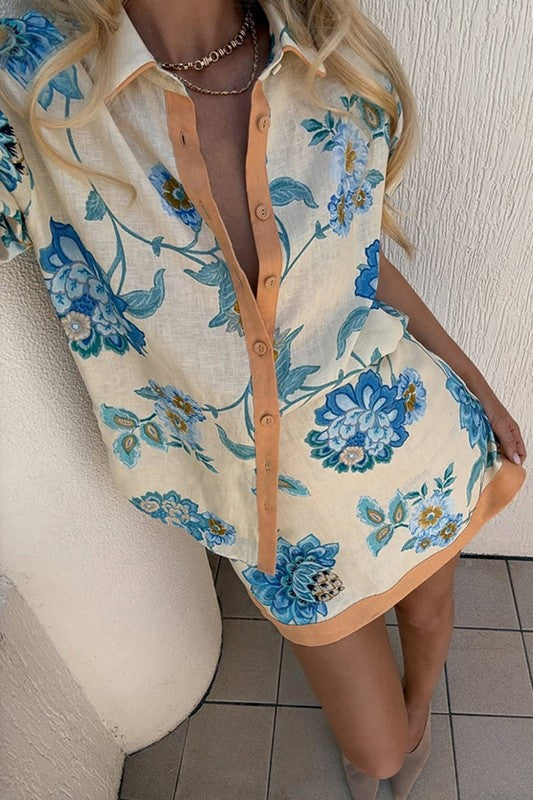 FINAL SALE!! The "Aloha" Top and Skirt Set