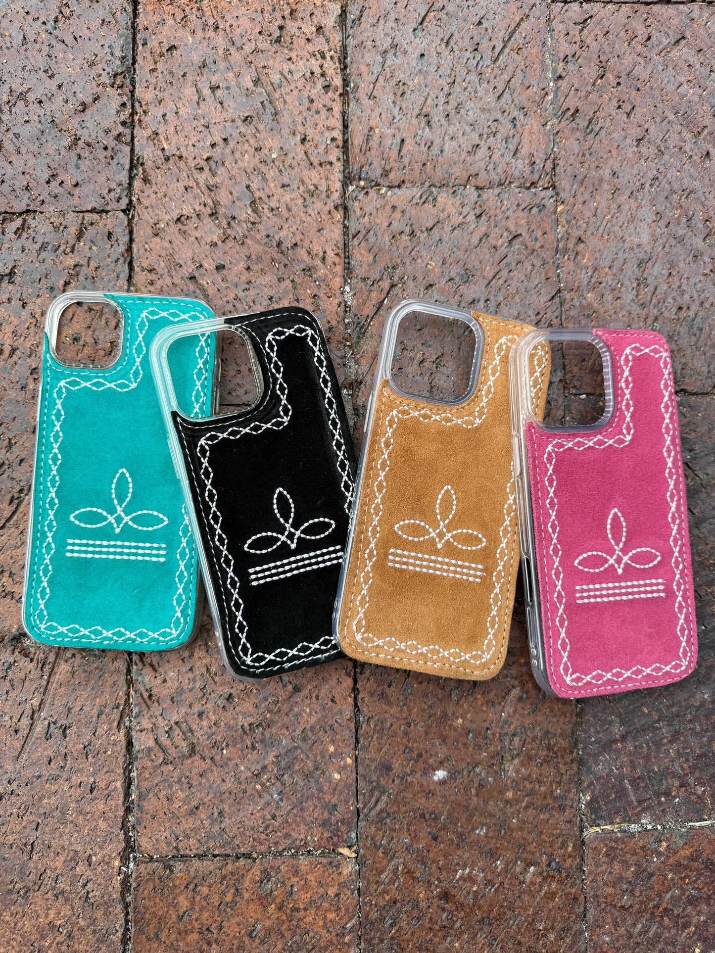 NEW!! Genuine Suede iPhone 16 Cellphone Case
