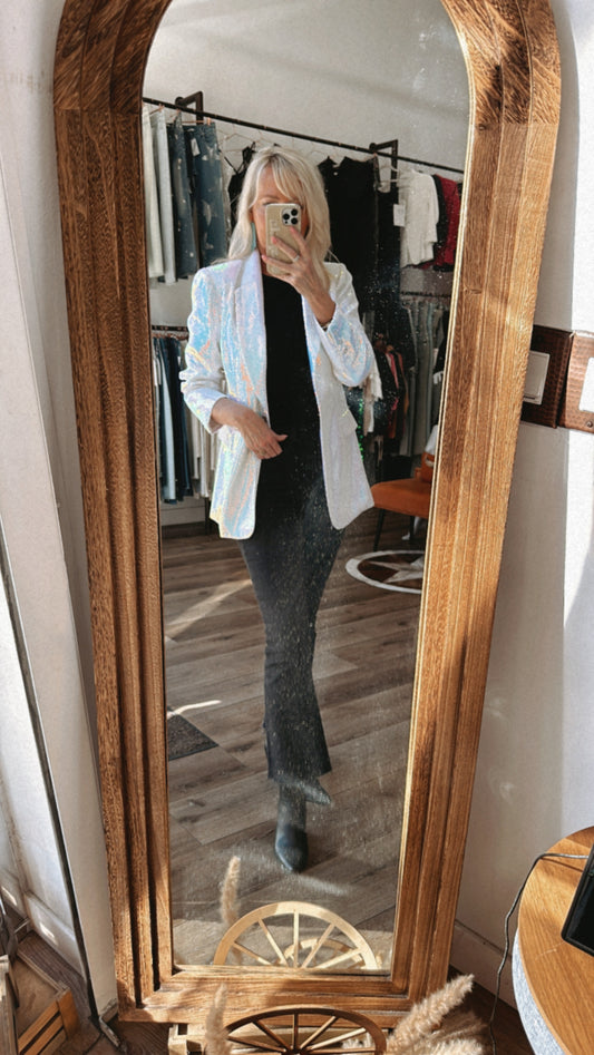 FINAL SALE!! Always A Party Sequin Blazer