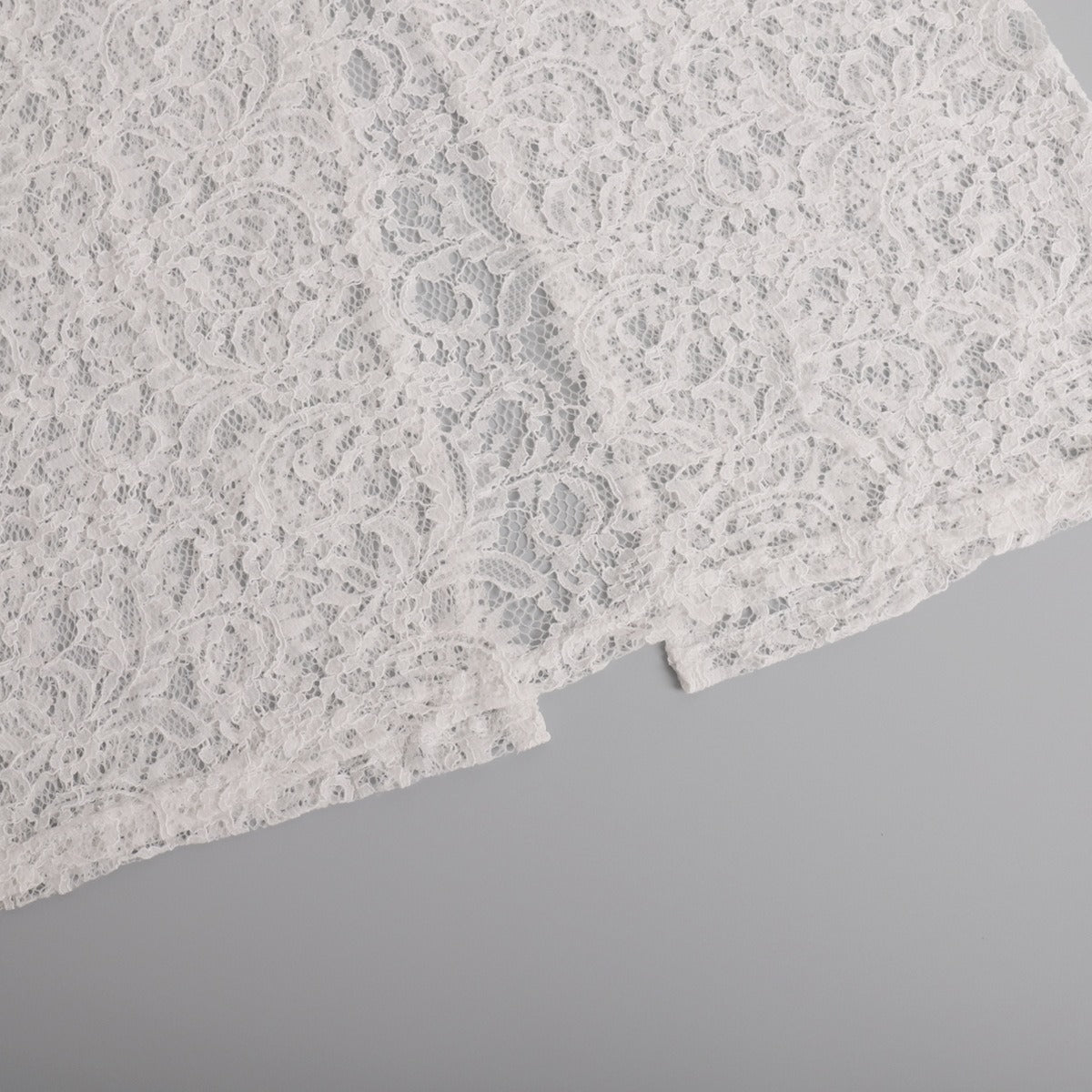 NEW!! The Lainey White Lace Maxi Skirt w/out Liner