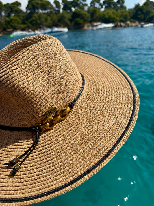 BACK IN STOCK!! The Montecito Straw Panama in Natural