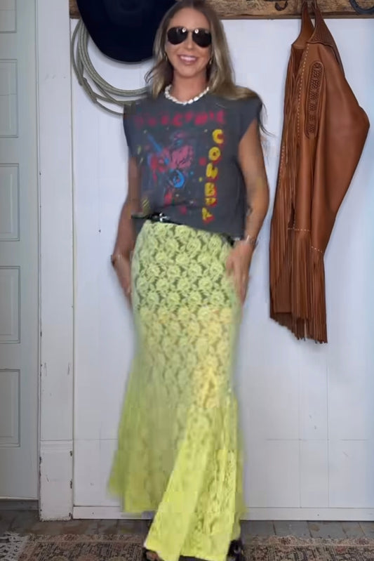 NEW!! "Electric Cowboy" Oversized Muscle Tee