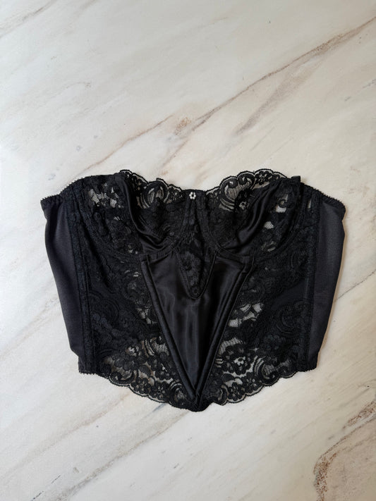 NEW!! Vintage Christian Dior Lace Corset Top