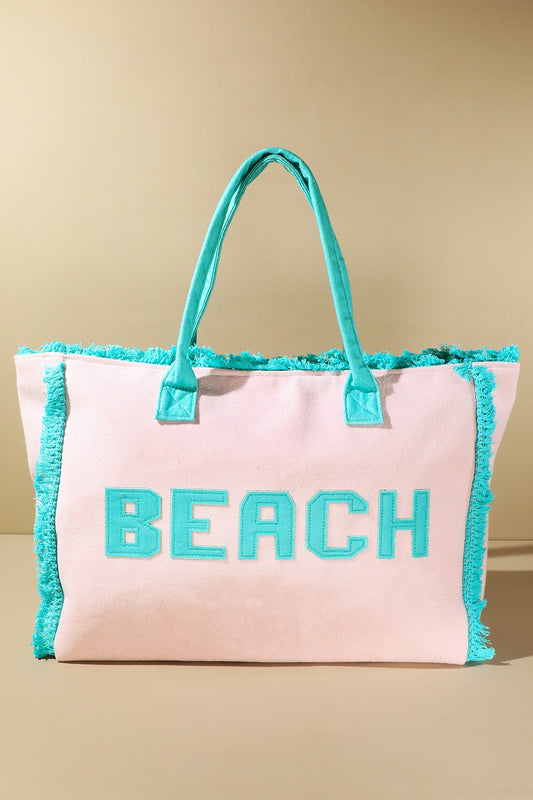 "Beach Babe" Terry Tote Bag