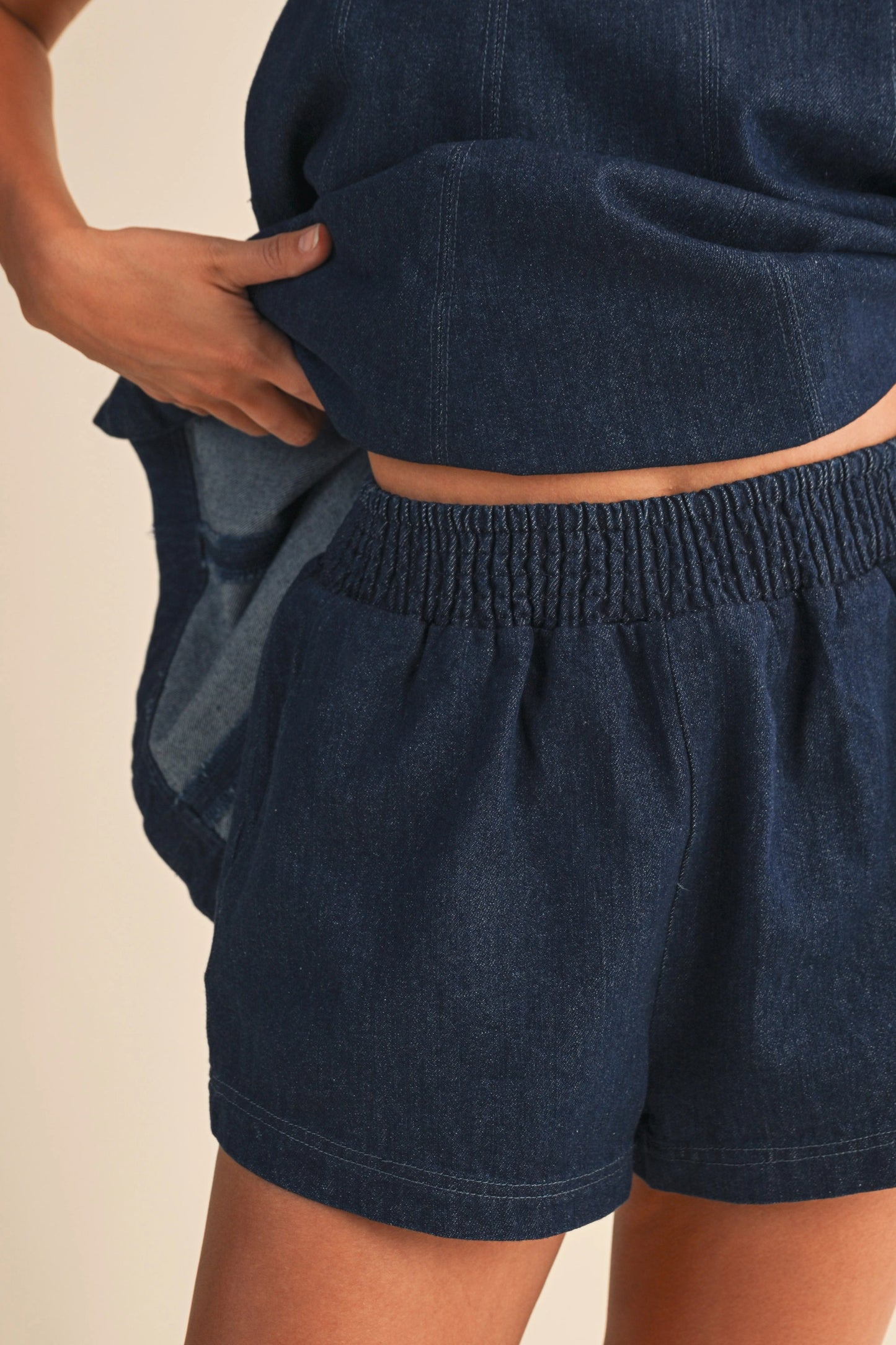 Desert Muse Denim Set in Dark Wash