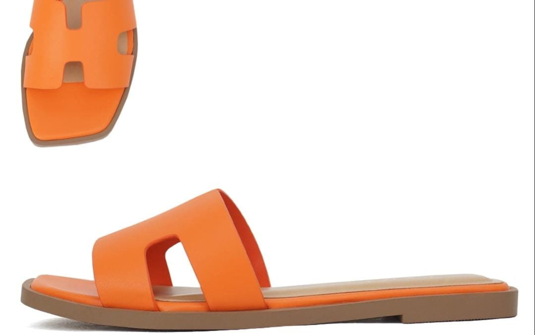 FINAL SALE!! The "Plaza" Sandal in Orange