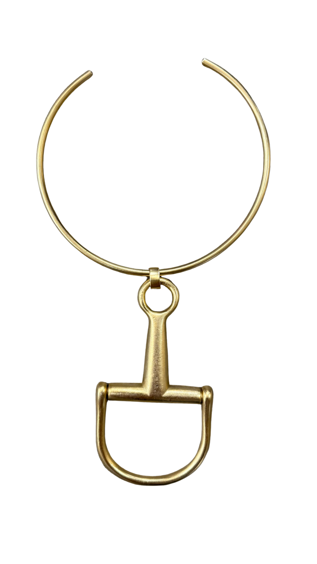 Horsebit Necklace in Gold