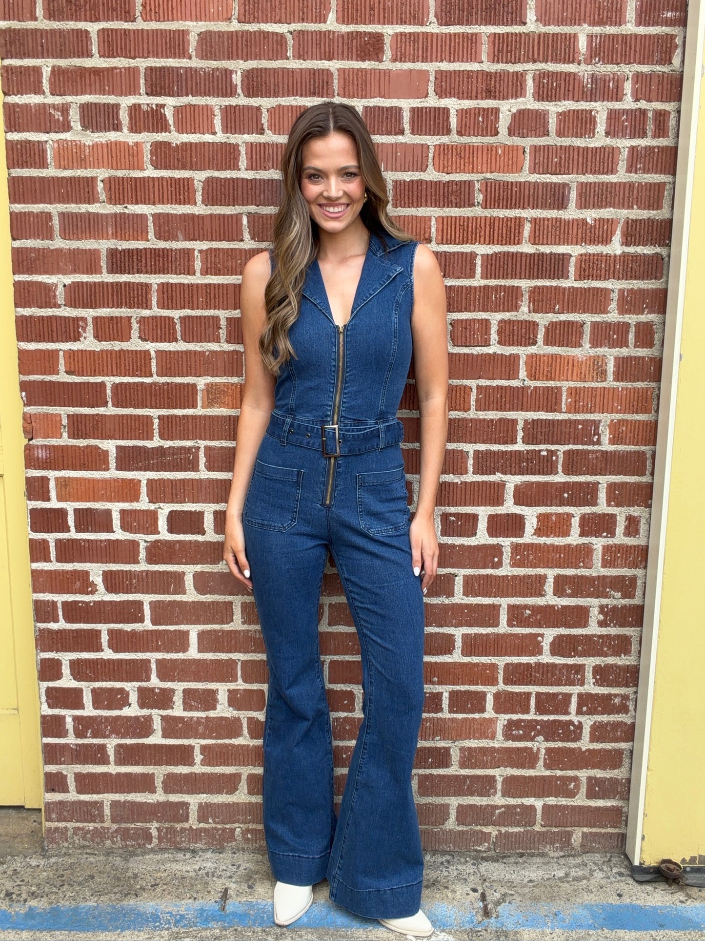 NEW!! "Saddle Up" Denim Jumpsuit