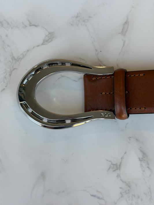 Vintage Ralph Lauren Horse Shoe Belt Size Medium