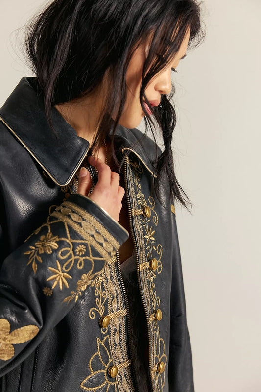 NEW! We The Free Lana Leather Jacket