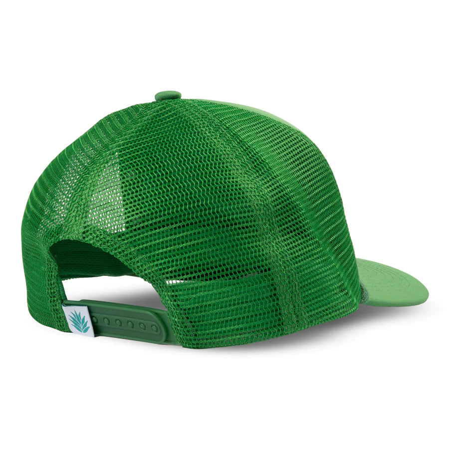 FINAL SALE!! Cowboy Trucker Hat in Green