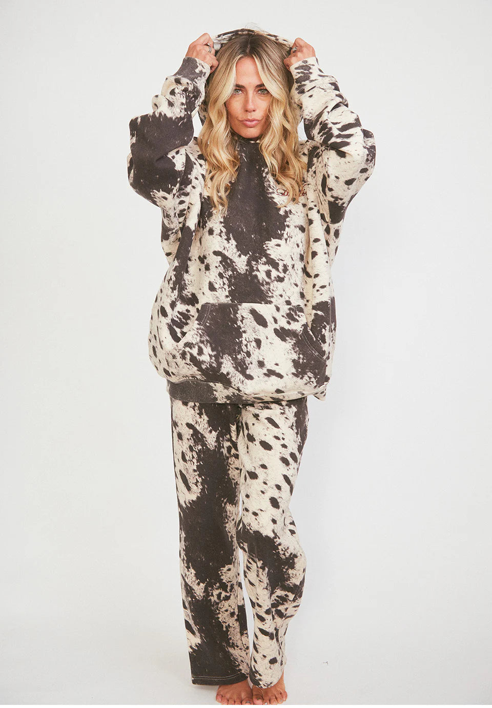 NEW!! Signature Oversized Hoodie in Appaloosa