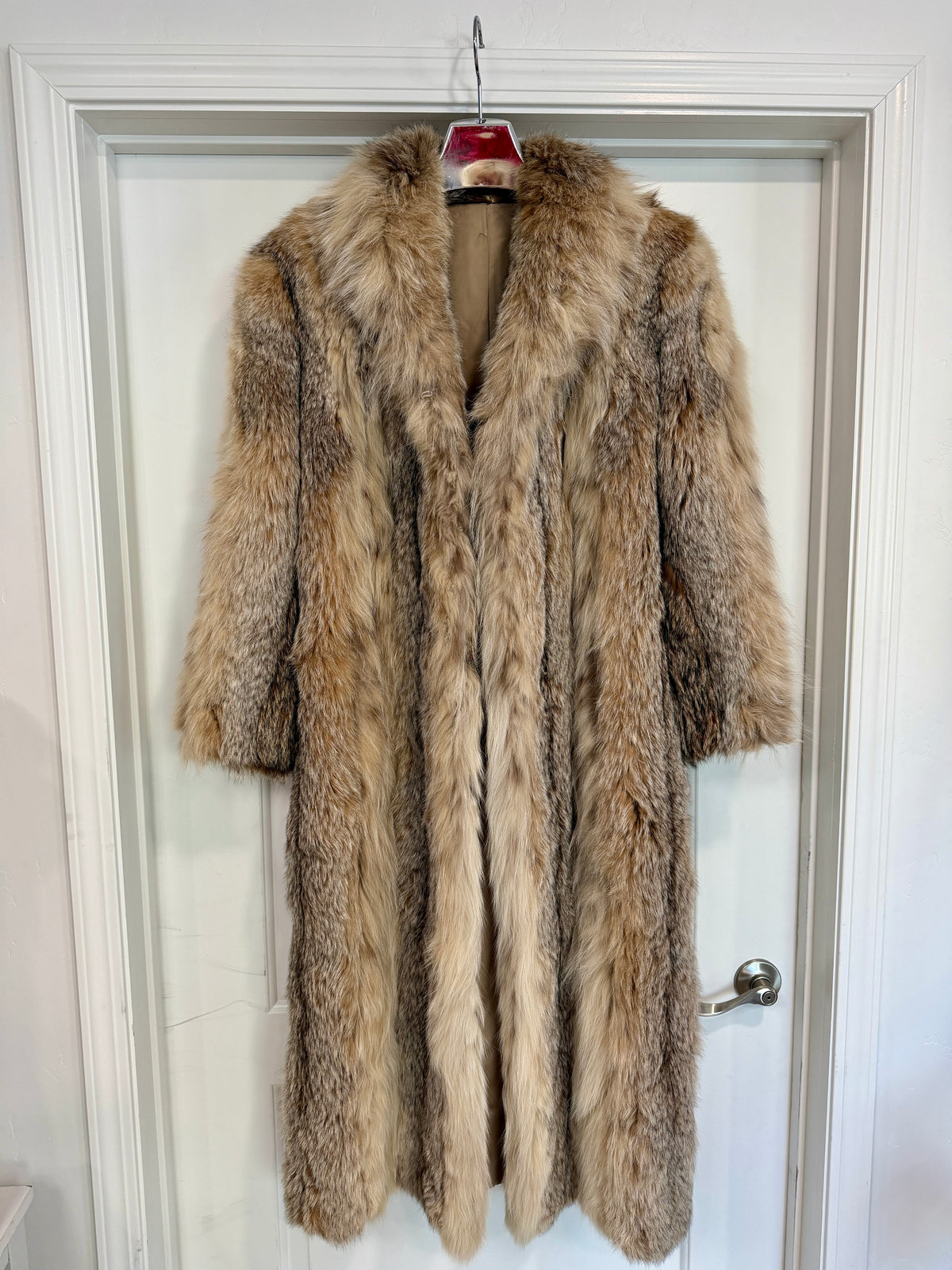 #56 Vintage Lynx Fur Coat Size S/M
