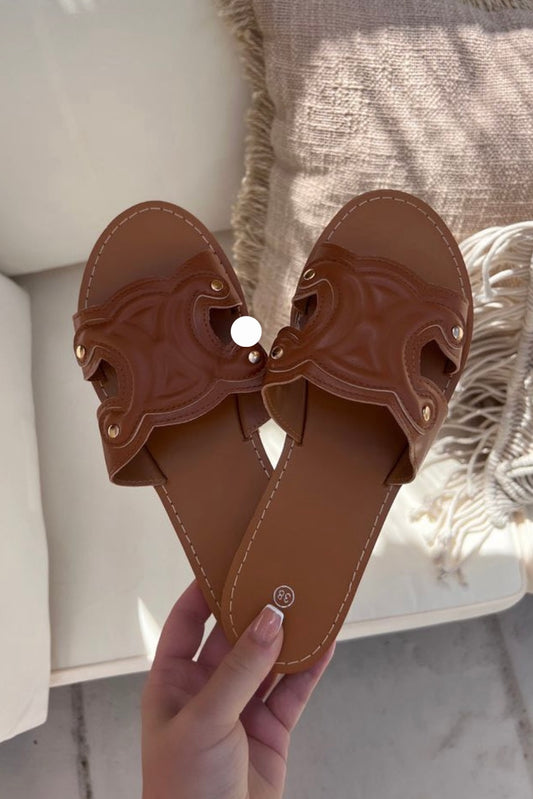 FINAL SALE!! London Sandal in Brown