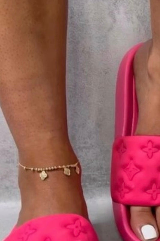 FINAL SALE!! The Pacific Slide Sandal in Pink