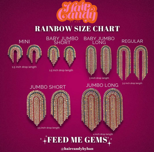 NEW!! Azure Ambition Ombre Earrings