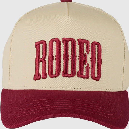 AS SEEN ON MCKINLI!! Rodeo Trucker Hat in Red