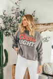 New!! "Coors Light" Sweatshirt in Grey