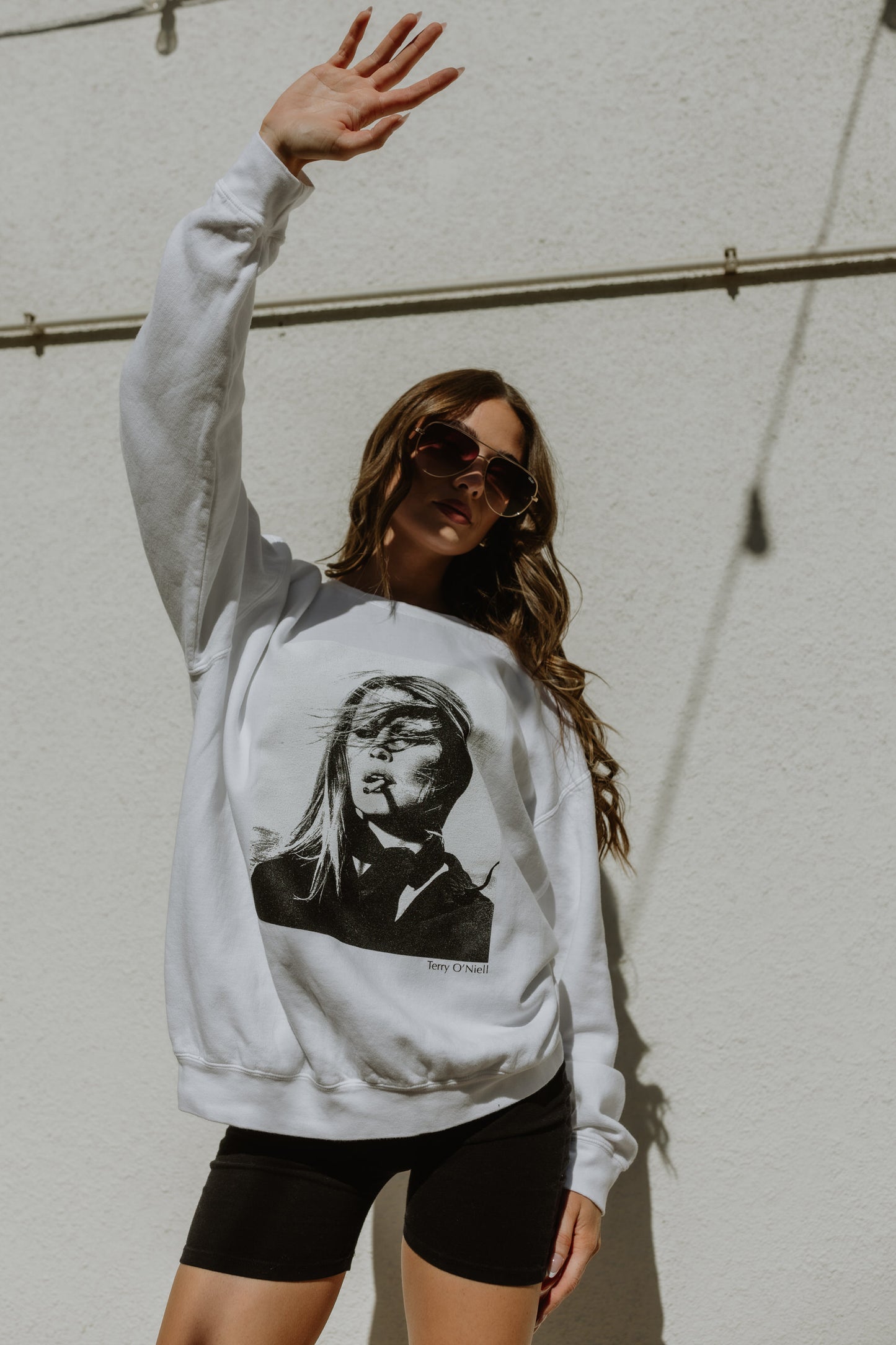 NEW!! The "Paris Icon" Sweatshirt in White