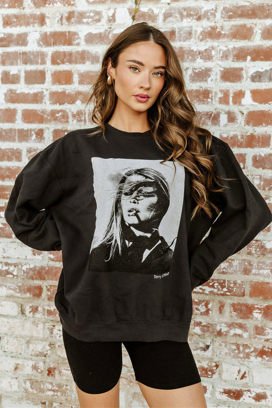 BEST SELLER!! The "Paris Icon" Sweatshirt in Black