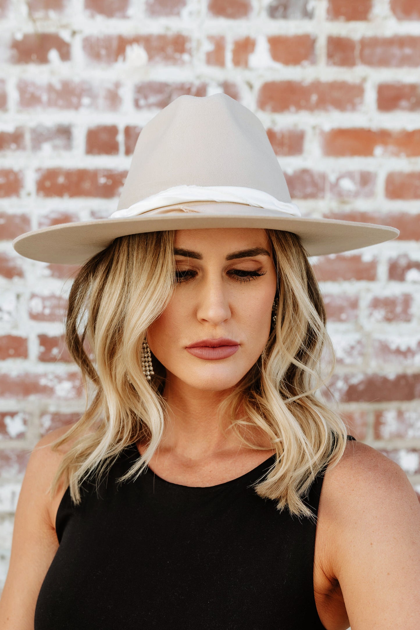 FINAL SALE!! Austin Wool Panama in Taupe