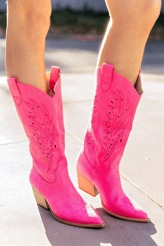 The “Olivia” Boot in Pink