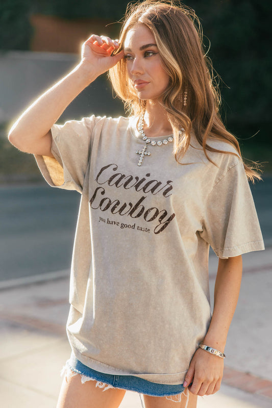 NEW!! Cowboy Caviar Graphic Tee