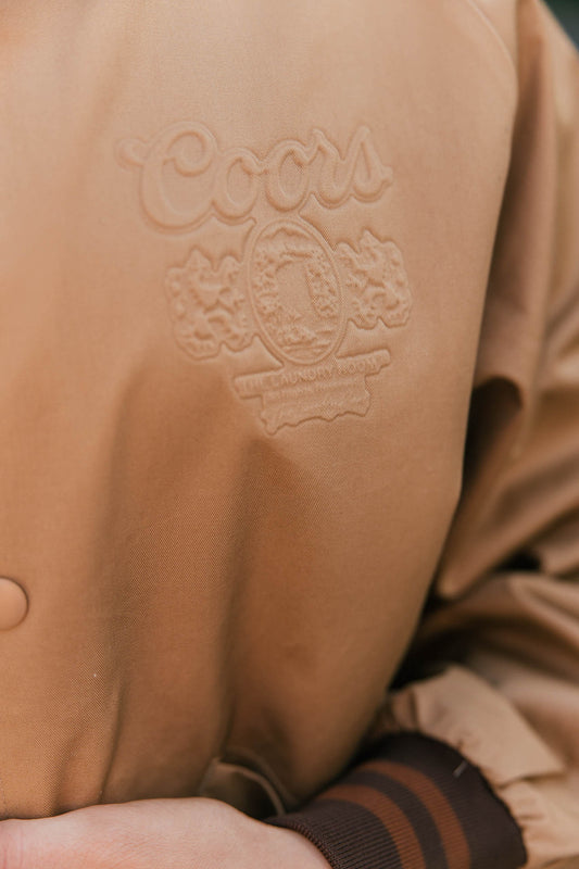 LICENSED!! Coors Light Camel Bomber Jacket