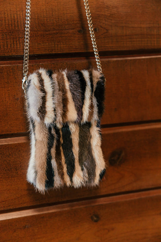 NEW!! Vintage Mink Cell Phone Purse in 4 Colors