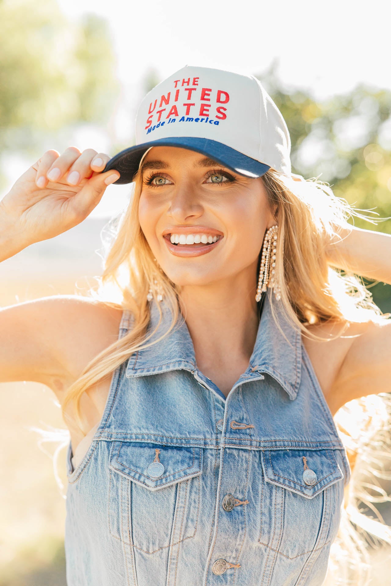 NEW!! USA Babe Trucker Hat