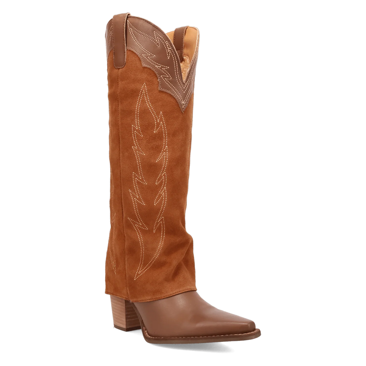 Wild Fire Leather Boot - Brown