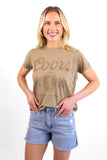 NEW!! Coors Tee in Taupe