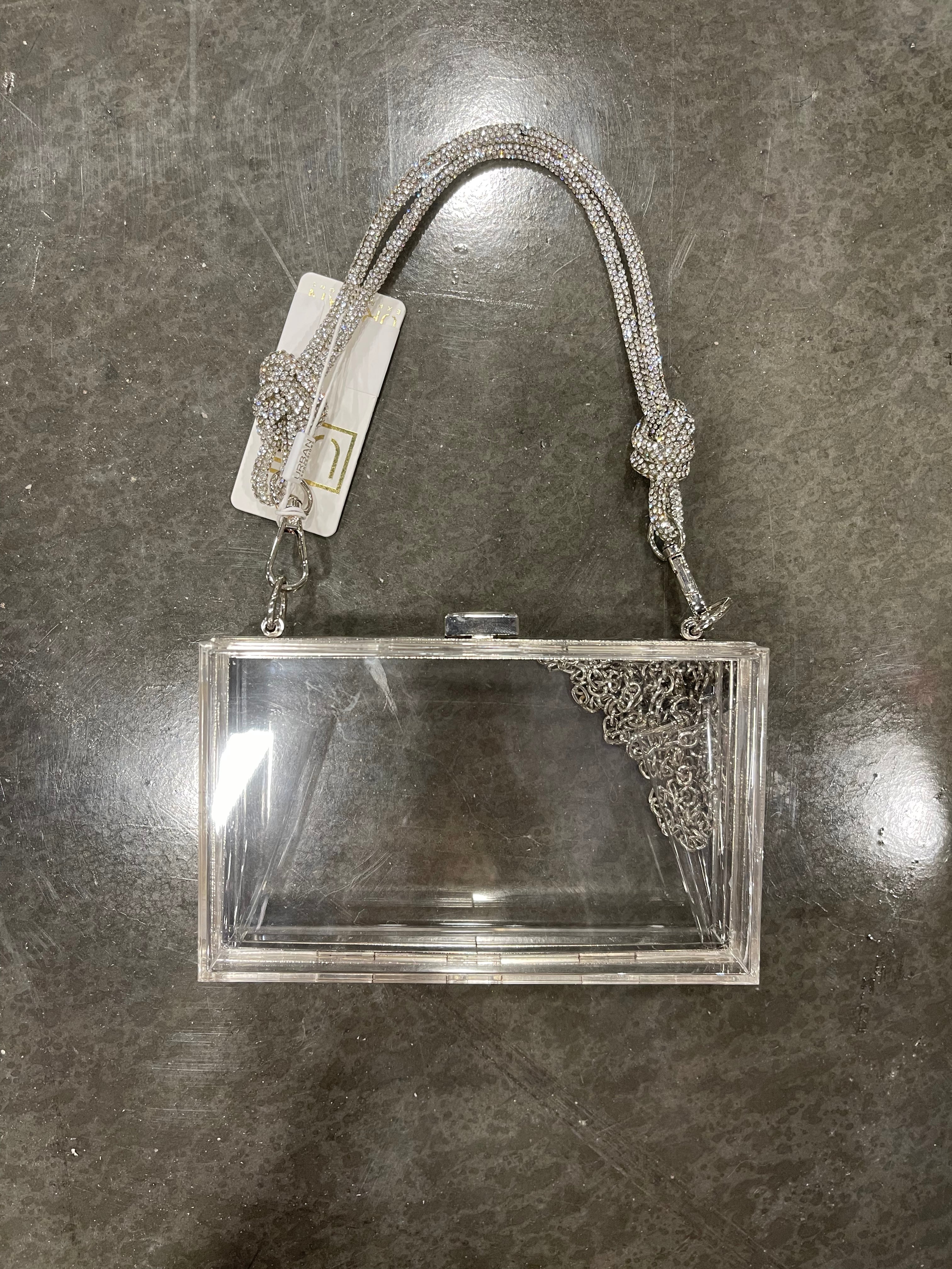 About Last Night Clear Crossbody Bag