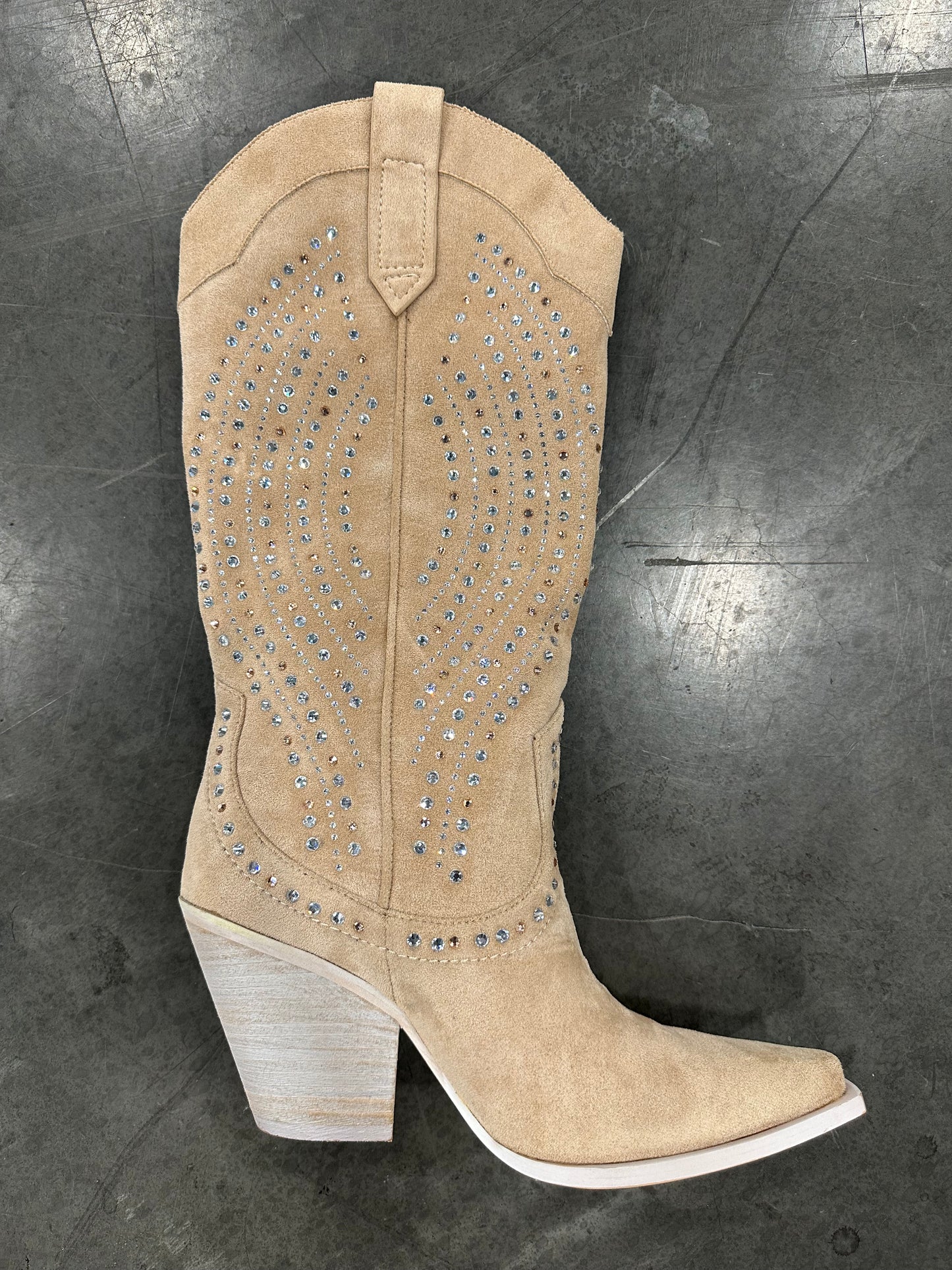 FINAL SALE!! Saint Rhinestone Cowboy Boots