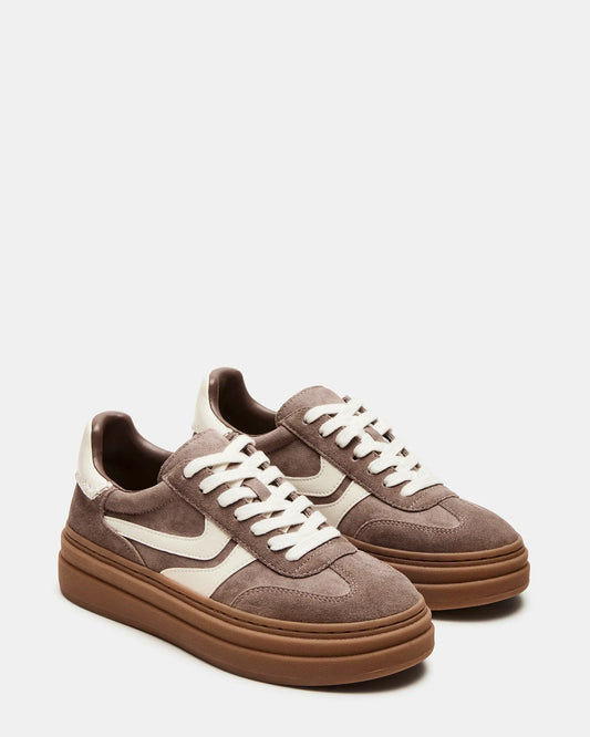 FINAL SALE!! Dodge Platform Sneakers in Espresso