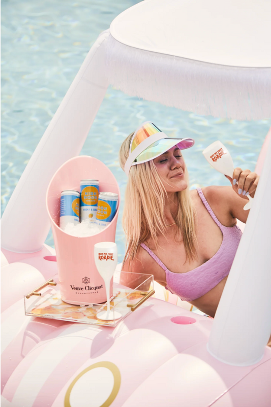 NEW!! Not My First Roadie Champagne Flute (Set of 2)