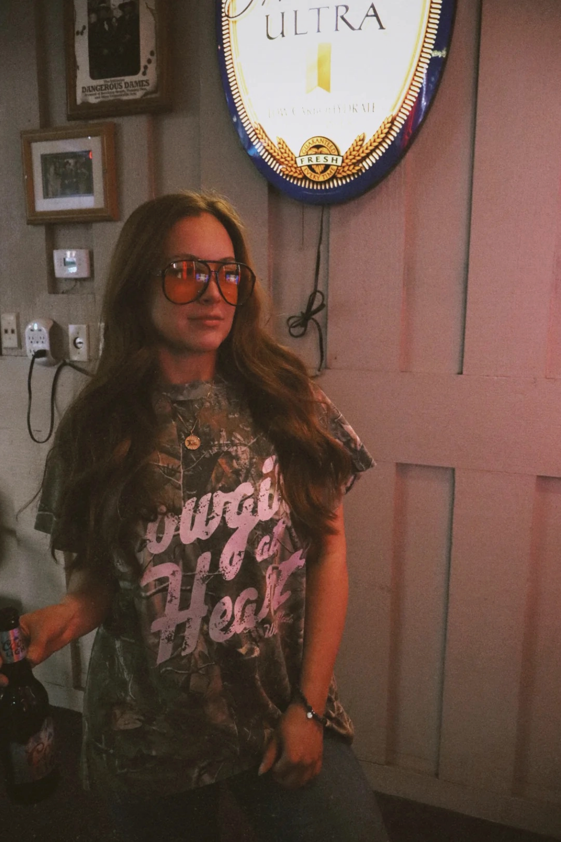 Cowgirl at Heart Camo Graphic Tee - PRE ORDER