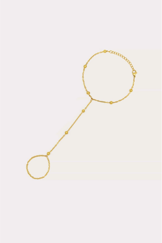 NEW!! Sol Hand Chain in Gold