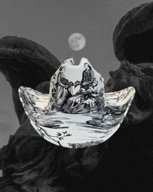 NEW!! Noir Toile Cowboy Hat