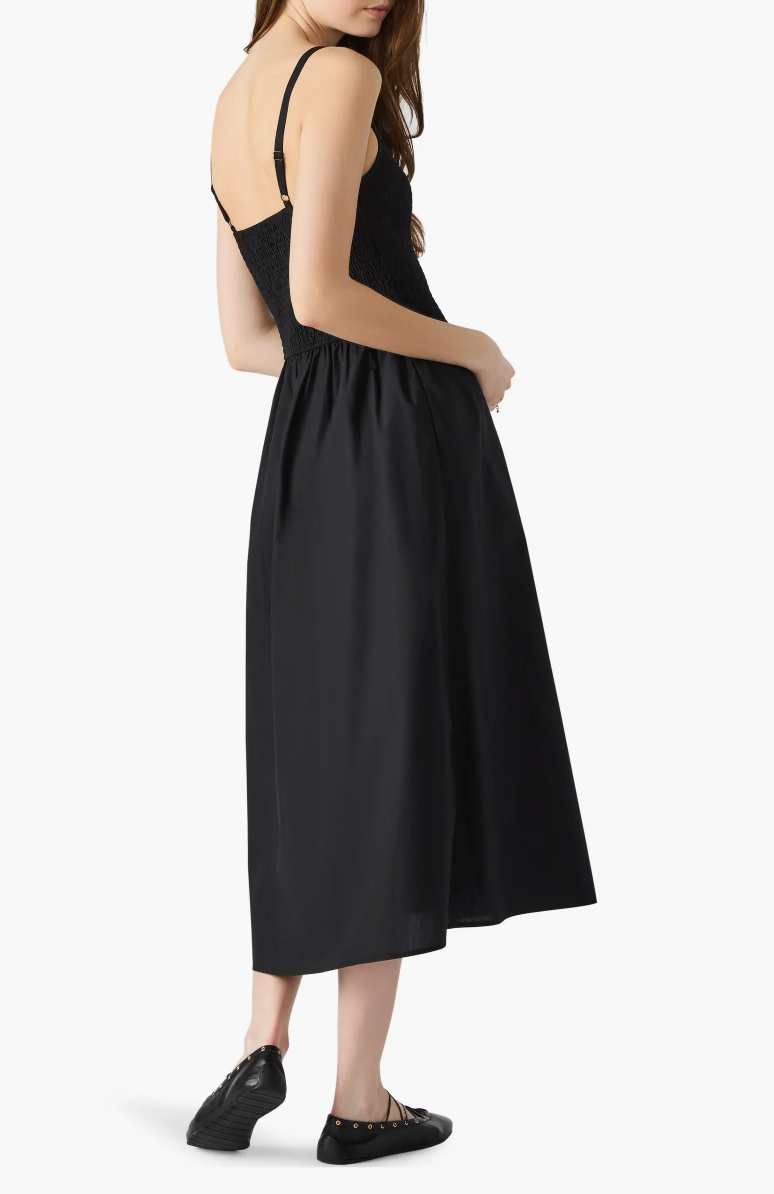 FINAL SALE!! Codie Smocked Dress in Black