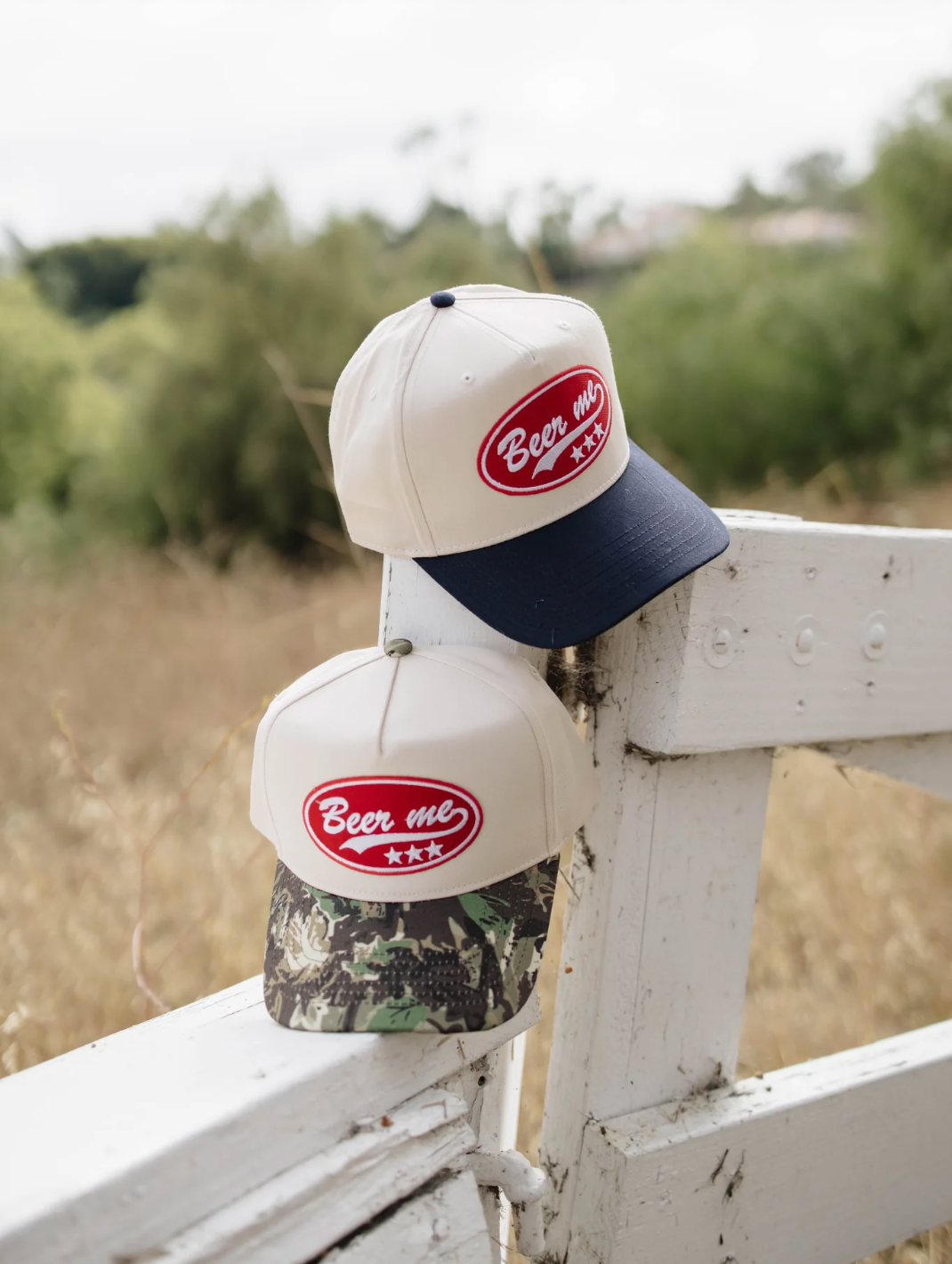 NEW!! "Beer Me!" Navy Trucker Hat