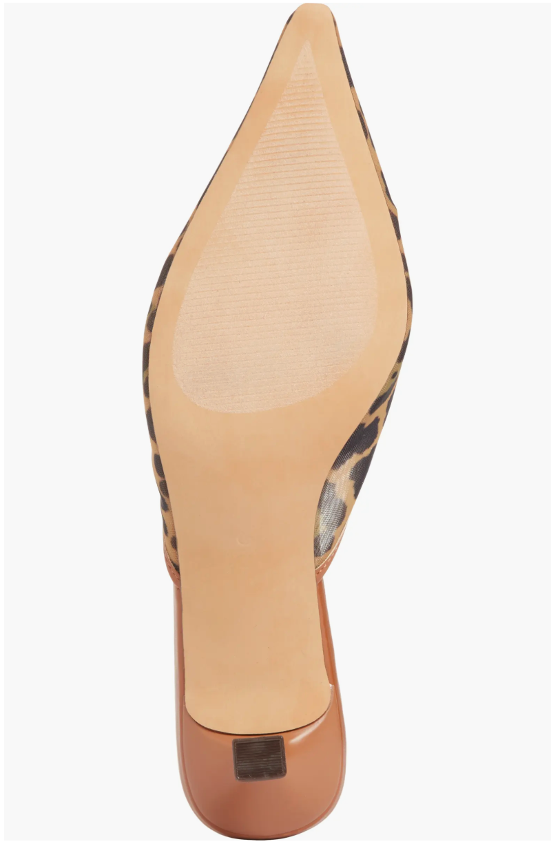 FINAL SALE!! Lisbeth Mesh Leopard Mule